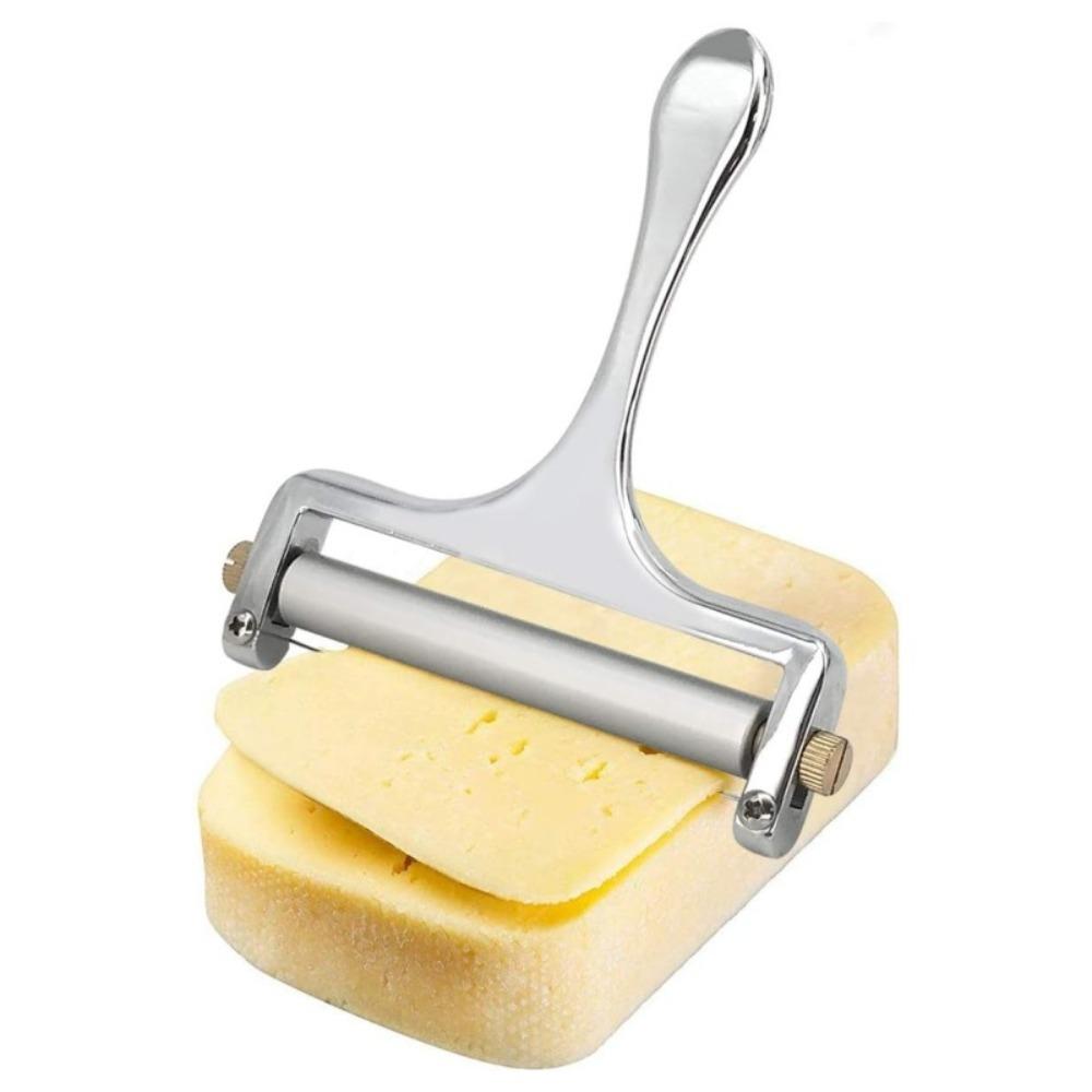 with Replacement Wire Cheese Slicer Adjustable Thickness Cheese Block Grater Cheese Cutter Cheddar
