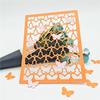 Butterflies Frame Metal Dies for DIY Scrapbooking Cutting Templates for Cardmaking, Paper Art Craft Supplies