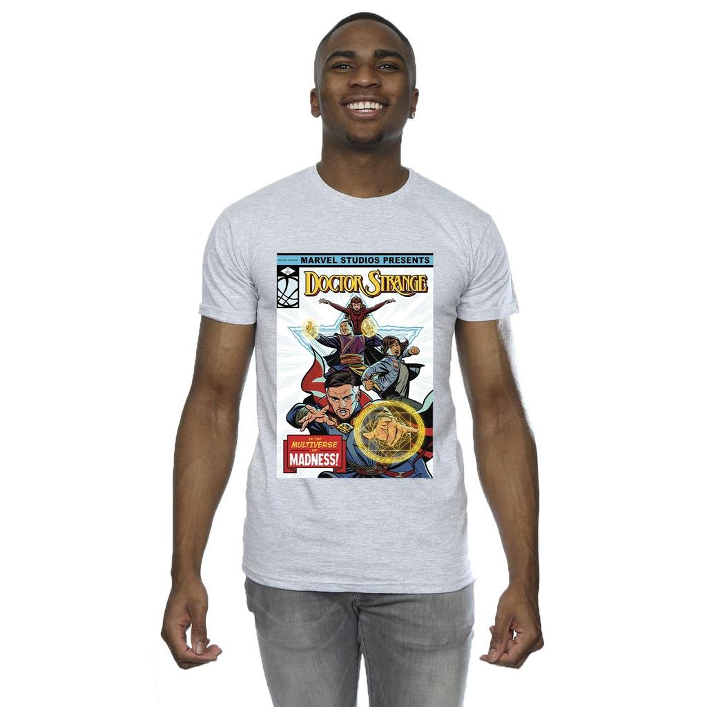 Marvel Mens Doctor Strange Comic Cover T-Shirt