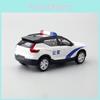 1:43 Металлическая Модель Автомобиля Volvo Xc40 Полицейский Внедорожник с Инерционным Механизмом для Игр Детей