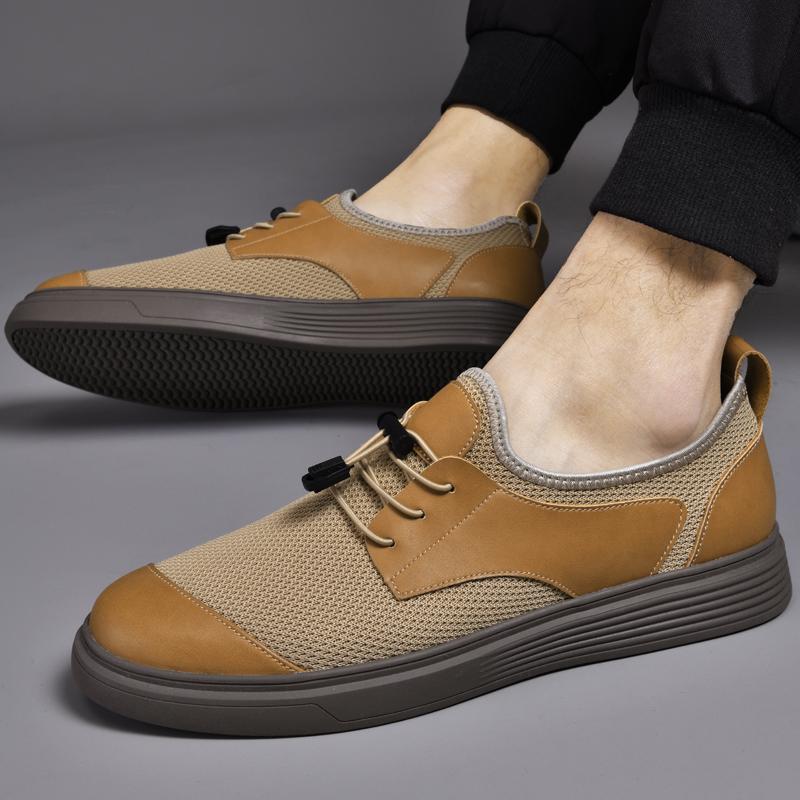 Fashion New Models High-quality Outdoor Men Sneakers ShoesFashionable Minimalist Men's Leather Sports Outdoor Men's Walking Shoes