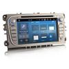 Erisin ES8509FS 7 Inch Android 12.0 IPS Wireless CarPlay 4G TPMS DAB DSP Car Stereo for FORD Mondeo Focus Galaxy