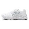Li Ning Pulse Classic Модные Универсальные Удобные Амортизирующие Нескользящие Износостойкие Низкие Кроссовки Папы Мужские кроссовки Серебристо-белые AGCV145-1