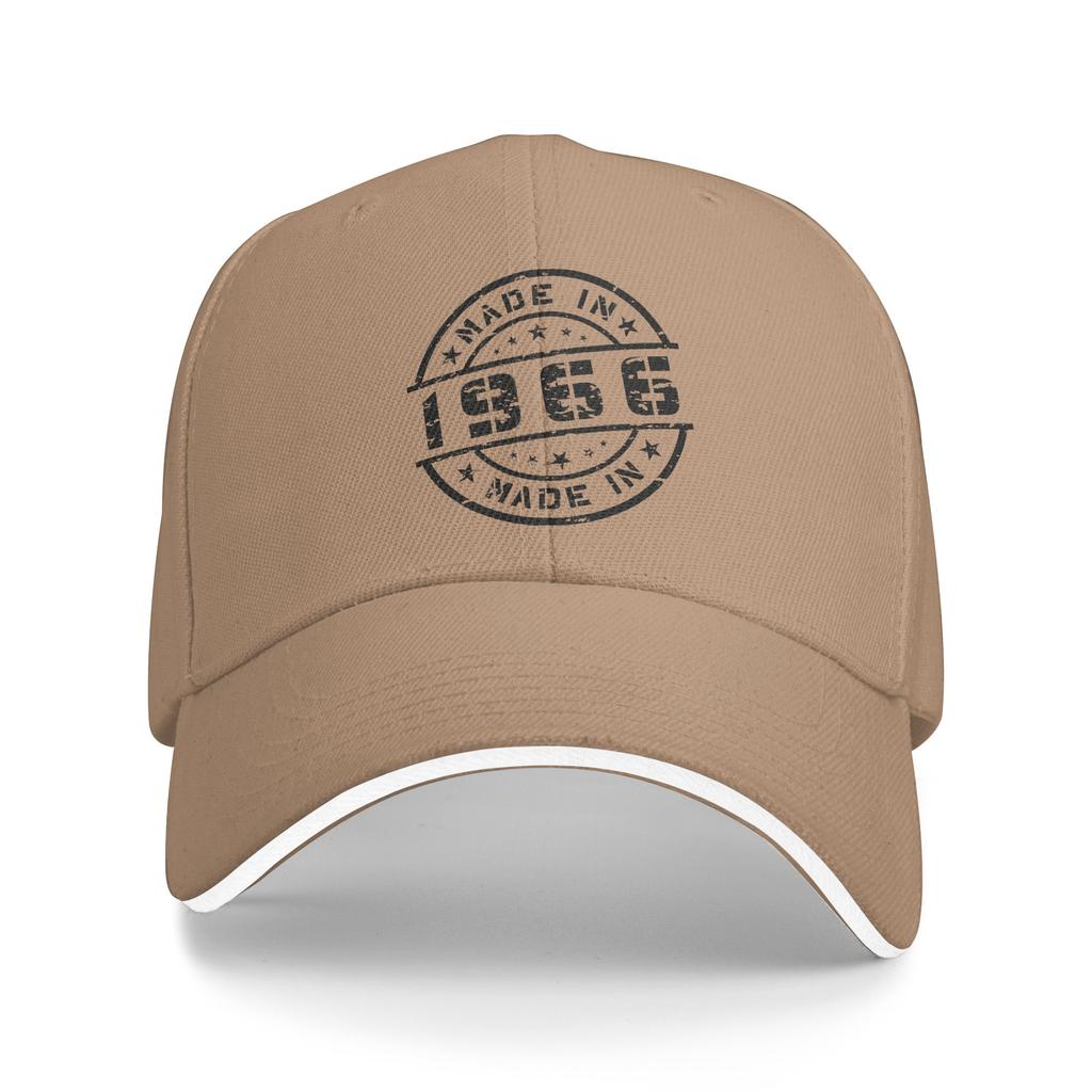 Born in 1966 vintage age 60 years old funny 60th birthday Merch Men Women Baseball Caps  Trucker Hat Fashion Formal Headwear