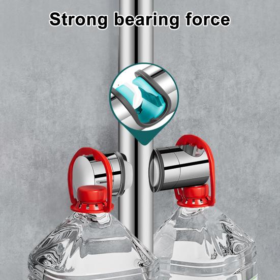 Shower Bracket Retainer 360 Degree Rotatable Easy Installation Shower Bracket Retainer Quick Angle Adjustment Shower Clip
