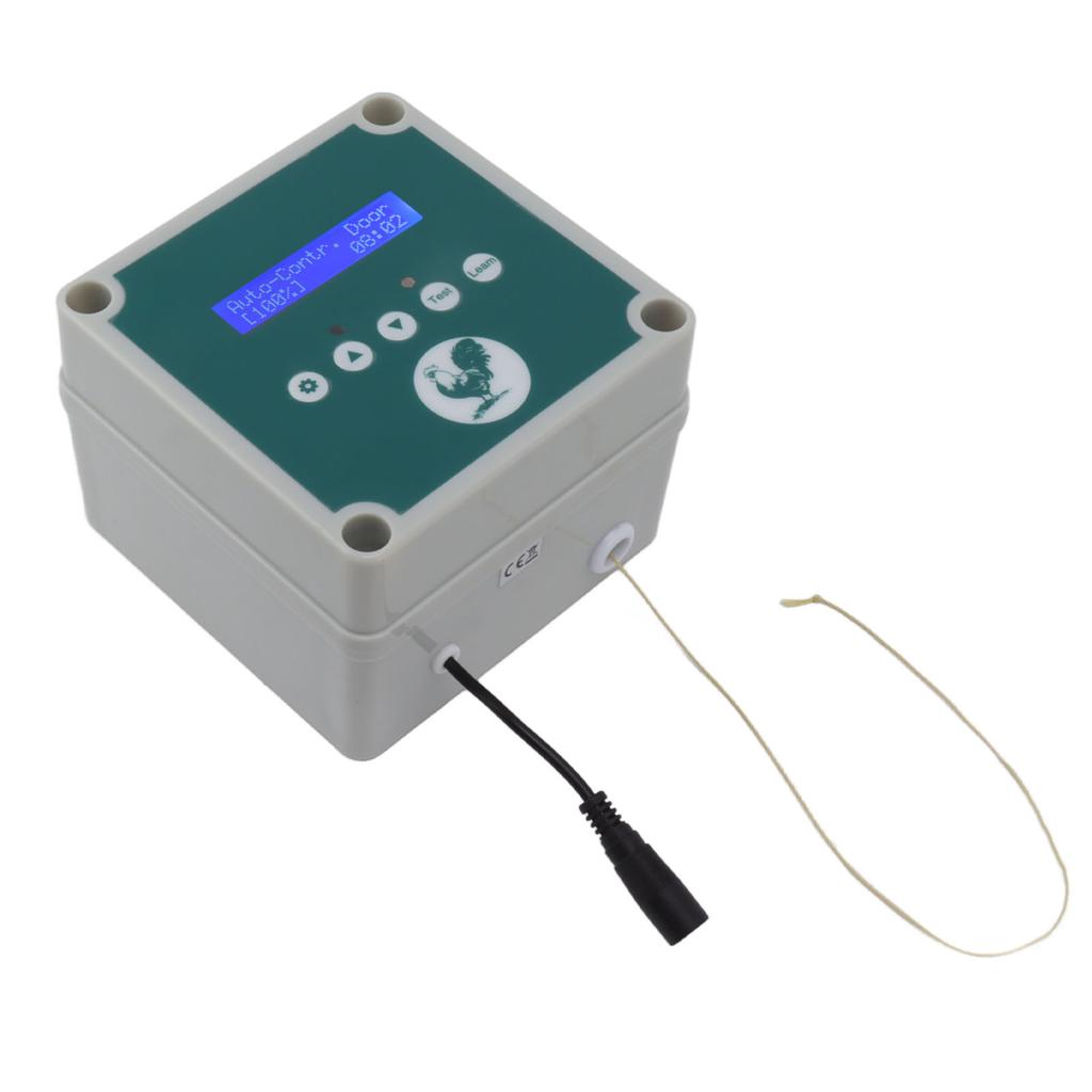 Автоматический контроллер двери курятника IP44 Устройство для открывания клеток с дистанционным управлением Привод двери птичника