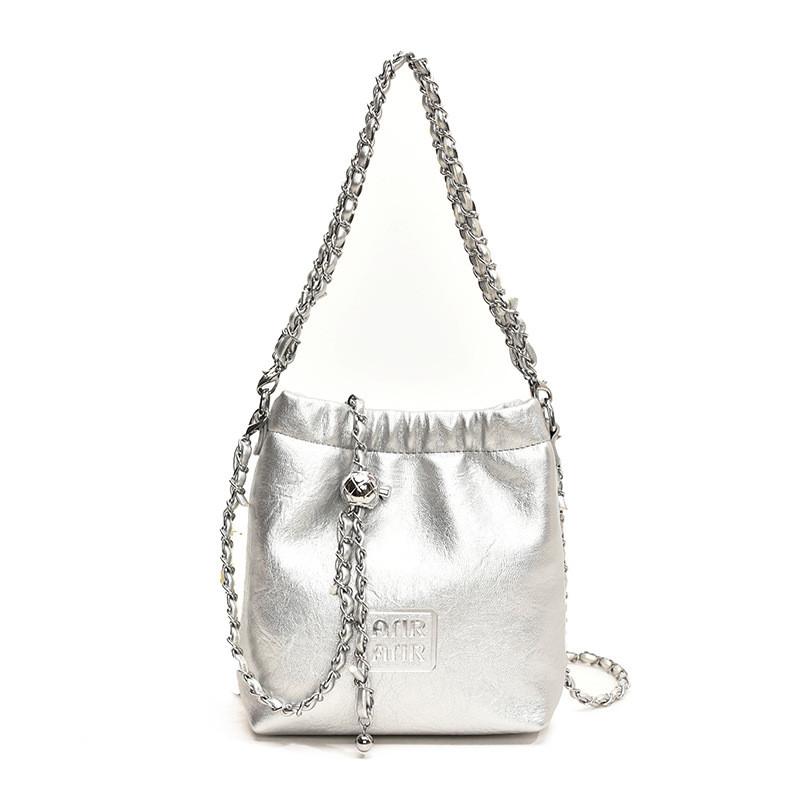 Korean Contemporary Style Children Bucket Bag Crafted From Breathable Durable Pu