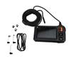 Borescope 16.4ft 1080P 4.3 Inch IPS Screen 170 Degrees Angle 8MM Dual Lens IP67 Water Resistant Endoscope