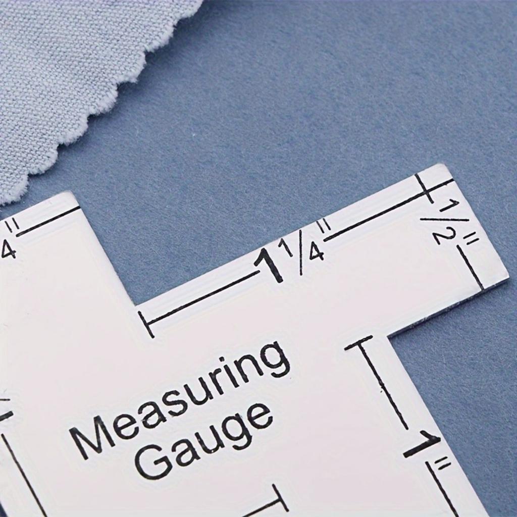 Премиальная белая швейная линейка — точный инструмент для резки ткани и самостоятельного дизайна, прочная и прозрачная для легкого измерения и создания поделок