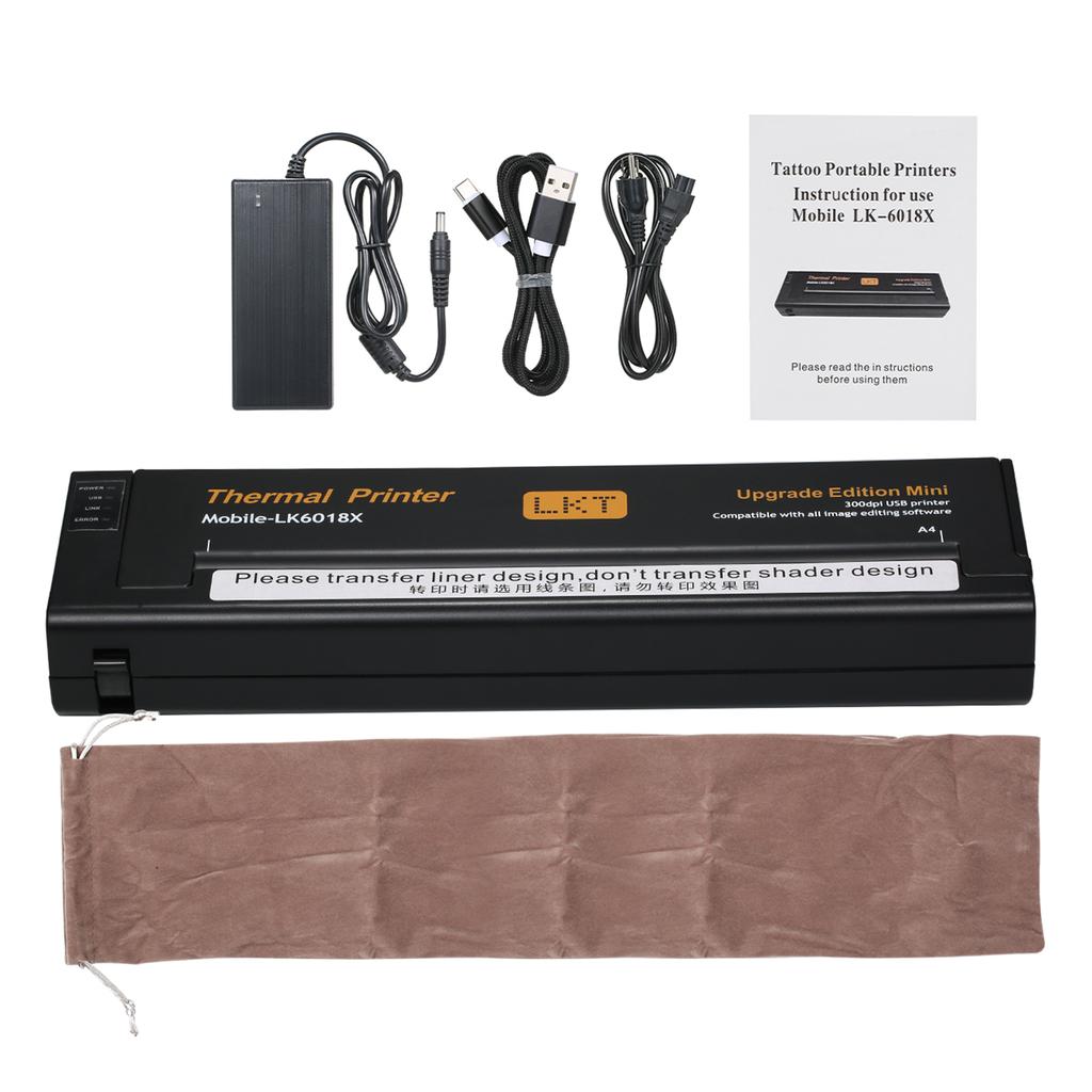 Tattoo Transfer Stencil Machine Printer Drawing Thermal Stencil Maker Copier Line Drawing Printing