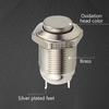 1pc 12 MM Self-locking Metal Push Button Switch Reset Start Stop Round High  Normally Open/Normally Closed Head