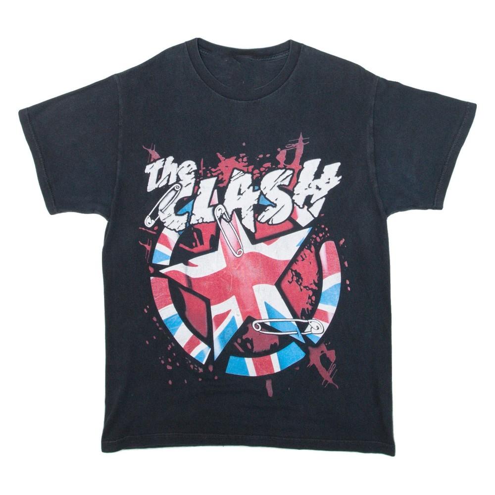 Редкий! футболка унисекс The Clash Band, футболка для концерта, размеры от S до 5XL, BO510