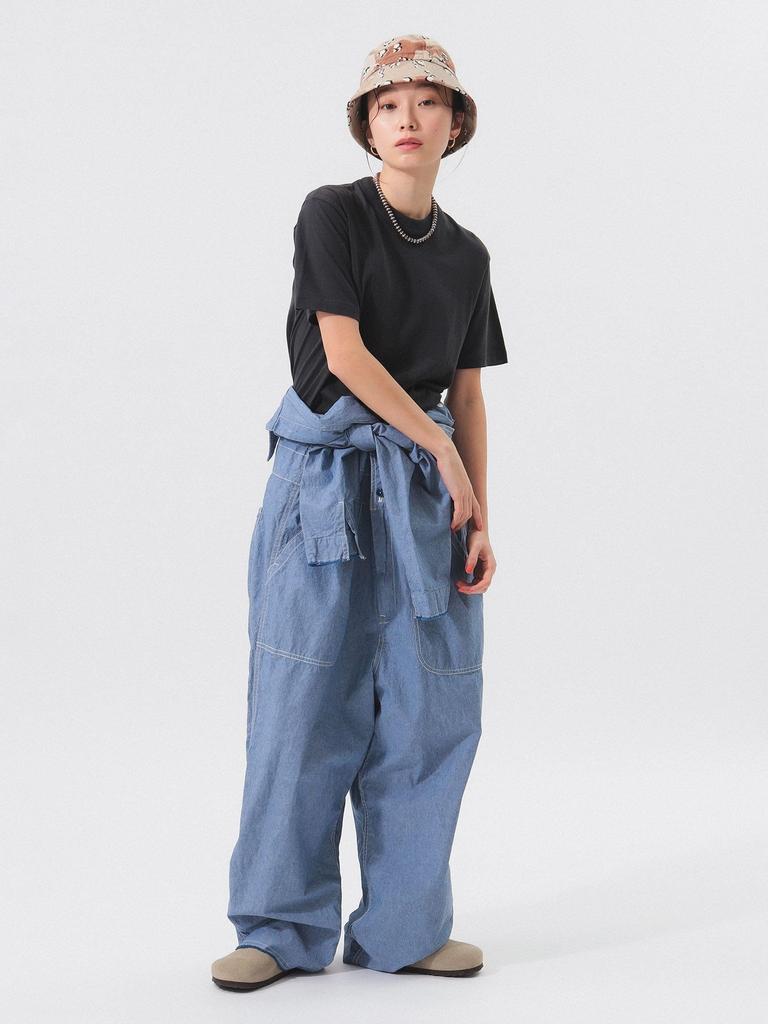 Beams Boy S/S TEE Basic T-Shirt, Women's, CHARCOAL.G, 1 (Product Code: 13040204654)