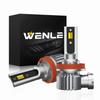 WENLE H8/H9/H11/H16 Универсальная светодиодная противотуманная фара с переключением 2 цветов Белый/Желтый