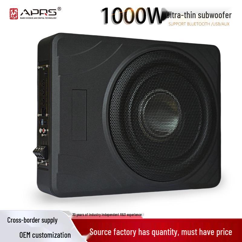 10-дюймовый ультратонкий активный сабвуфер для автомобилей SEAT