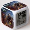 7color Multifunction Digital Alarm Clock Led Watch Alarm Clock
