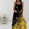 Women's Slip Dress Maxi Long Dress Broken Diamonds Print Dress Spring & Summer V Neck Leisure Vacation