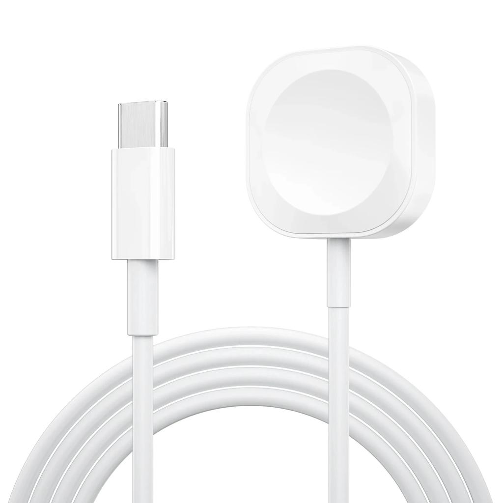 2024 Магнитное беспроводное USB-зарядное устройство для быстрой зарядки Apple Watch Ultra Series 9 8 7 6 SE Кабель Type C для зарядки iWatch Series 5 3 2