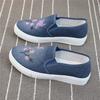 Мода 2024 года, новые трендовые женские джинсовые парусиновые туфли, дышащая мягкая подошва, спортивная обувь, высококачественные прочные повседневные кроссовки для бега