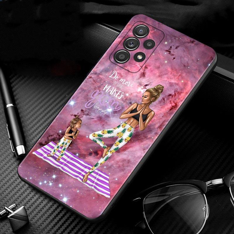 Чехол для Samsung Galaxy A72 A71 A52 A51 A42 A41 A32 A31 A22 A21s A12 A11 A02 A02s A01, чехол-капа для девочек, супер мам, женщин