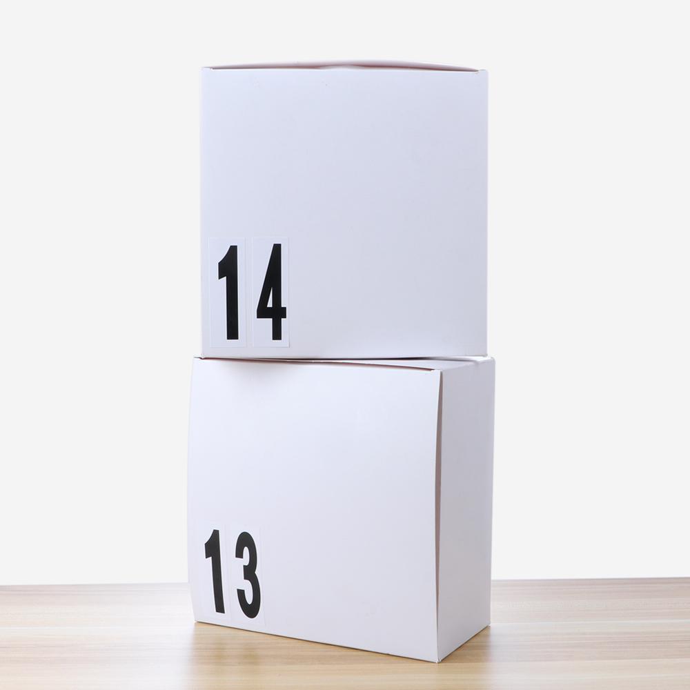 Листы/пакет Самоклеящиеся Водонепроницаемые Номера для почтового ящика Наклейки с номерами Наклейки-этикетки Декор