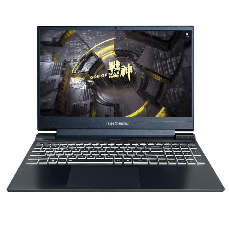 Игровой ноутбук Hasee Zhanshen S8 15,6 дюйма (i5-12450H, RTX 3050) (Китайская версия)