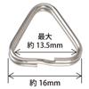 Etsumi Triangle Rings (2 pieces) E-412R