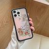 Чехол «Клубничный цветок полевой цветок» для iPhone 12 13 Pro 14 plus 15 plus 16 plus 15 Pro 16 Pro Max Милый блестящий чехол с изображением звезды