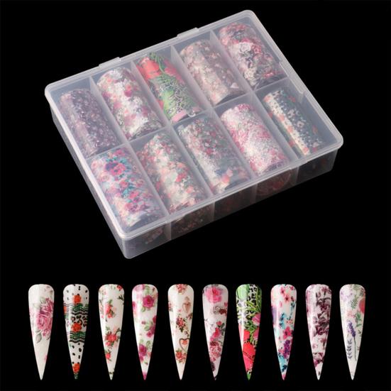 Изысканные наклейки для дизайна ногтей, красочная ультратонкая наклейка с кленовым листом