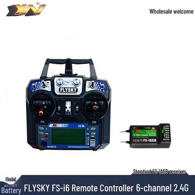 Flysky i6 2.4G 6-канальный пульт дистанционного управления с приемником IA6 и двунаправленной передачей (Китайское меню)