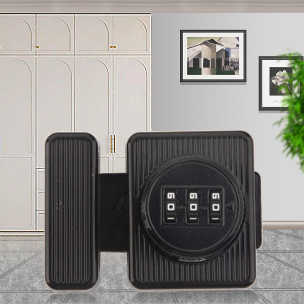 Сейф с паролем для ящика, 3-значный кодовый замок, прочный дверной шкаф с паролем