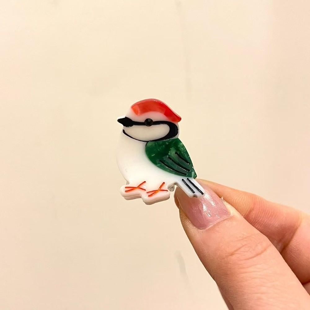 Mini Size Bird Hair Claw Acetate Women's Hairpin Cute Hair Clip