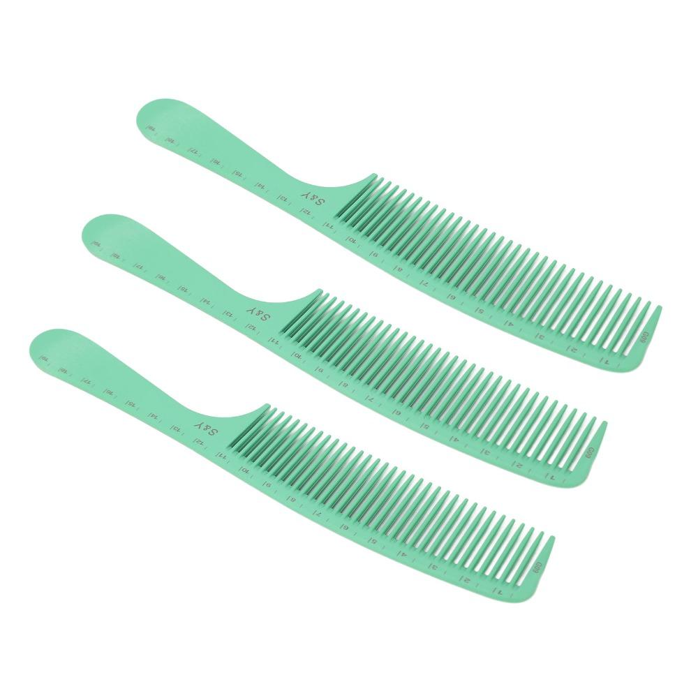 3pcs Stylish Detangling Hair Comb Practical Anti Static Comb Hair Styling Comb Daily Hair Care