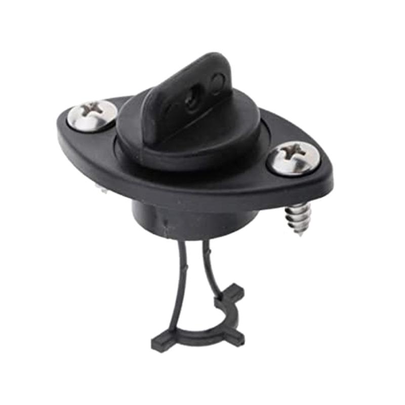 Универсальные Стандартные Самоудерживающиеся Черные Нейлоновые Заглушки для Слива Морских Лодок Яхт Каяков Корпуса Транца Замена