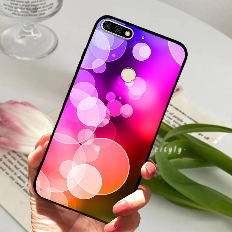 Чехол для Huawei Honor 7C Pro LND-L29 Силиконовый Ударопрочный Мягкий ТПУ Чехол для Телефона Для Huawei Honor 7C 5.99" Funda Honor7CPro Мультяшный