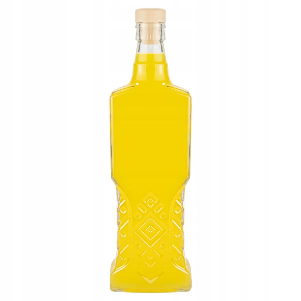 5x Glass Bottles 500 ml UKRAINE + cork for Wine, Juices, Liqueurs 500ml 0.5l