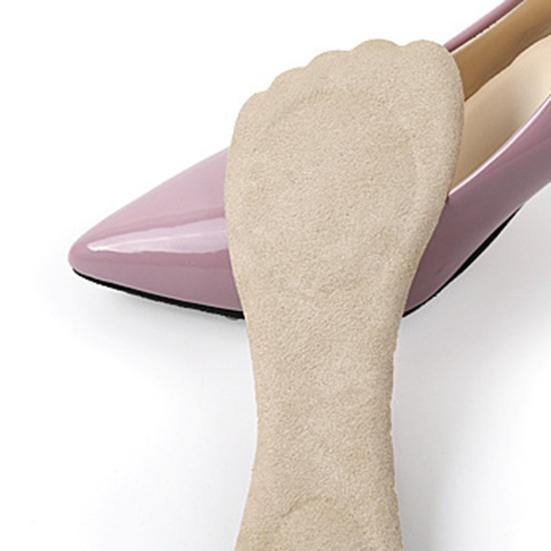 2 пары стельок для высоких каблуков. Самоклеящиеся обезболивающие, предотвращающие скольжение ног. Вставная подушечка 3/4 для высоких каблуков.