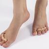 Toe Separators Toe Protectors for Little Toe Gel Toe Separator Toe Straightener with 3 Holes Little Toe Separators
