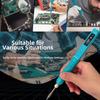 Цифровой дисплей USB паяльник с питанием от USB Быстрый нагрев Беспроводной электрический паяльник С внутренним нагревом с ящиком для хранения