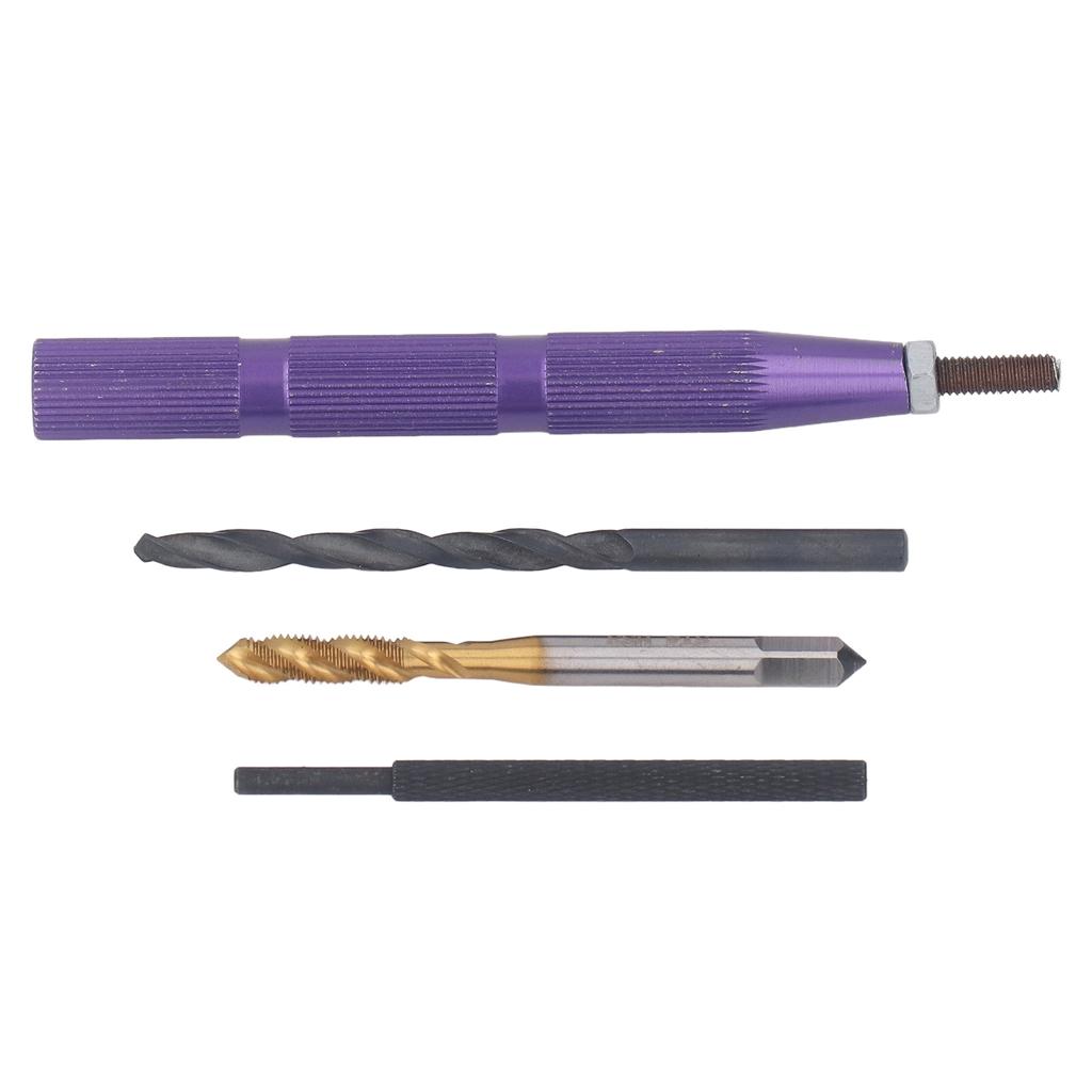 54PCS Set Metric Thread Repair Kit 304 Stainless Steel Thread Repair Insert Kit for Home