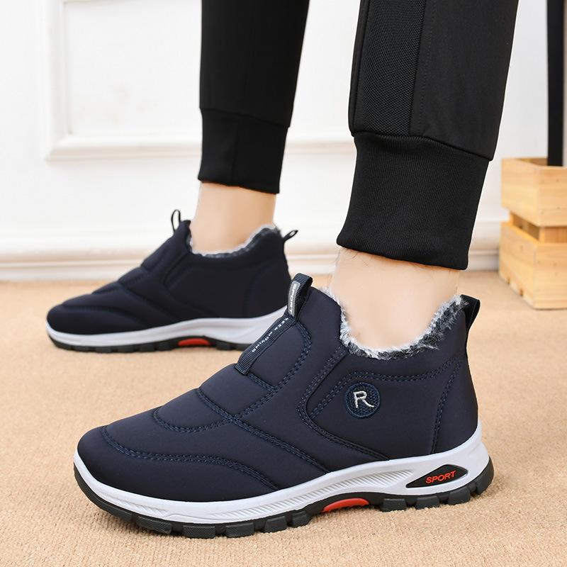 Фабрика пожилых бархатные теплые материнские хлопковые туфли женские зимние снежные ботинки ботинки нескользящая мягкая подошва обувь для пожилых