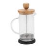 French Press Heat Resistant Hand Brewing Filter High Borosilicate Tea Coffee Brewer Pot for Office