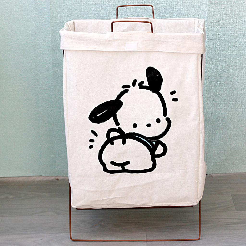 Складная водонепроницаемая корзина для грязной одежды с железной рамой, большая корзина для белья