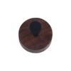 Round Shape Wooden Hook Coat Peg Wall Coat Rack Multi-Purpose Key Decor Holder  Towel