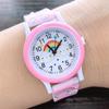 New Rainbow Cloud Printed Silicone Band Children Watch Girl Cute Cartoon Quartz Watches Boys Girl Watch