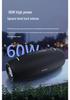 Fanatic S67 60 Вт Bluetooth Портативная уличная колонка с сабвуфером