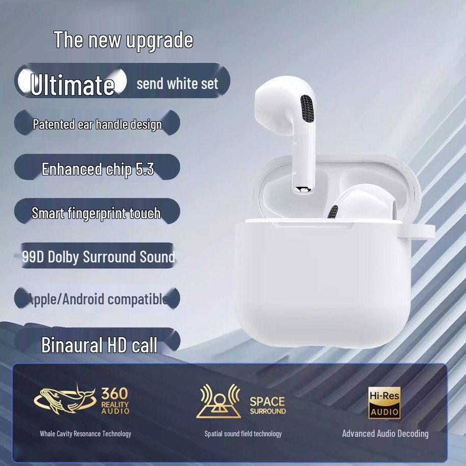 Высококачественные беспроводные Bluetooth-наушники для Apple, Huawei, Vivo, Xiaomi, OPPO – Двусторонние, Цельные, Бесплатная доставка