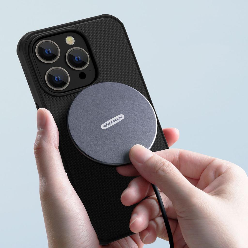 Nillkin Magnetic Shield Case for iPhone 14 Pro Max - Black with MagSafe Compatibility