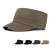 Мужская шляпа с плоским верхом, британская винтажная кепка, капитанская кепка, козырек, кадетская учебная кепка