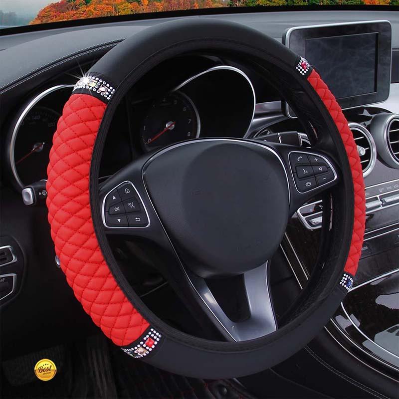 Car Steering Wheel Cover Without Inner Ring For Mercedes-BenzA-Klasse For Bmw-3 Series